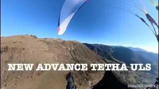 Primo volo con la nuova ADVANCE TETHA ULS - Monte Farno PARAGLIDING