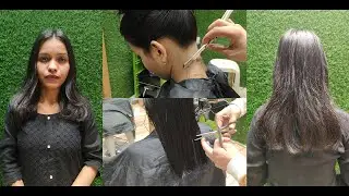 A Mumbai Girl Getting Long To Short Bob Hair For Summer Beat The Heat Pineapple Salon | Summer 2024