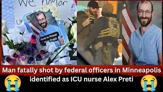 Alex Preti was just 37 and shot brutally | Alex Preti a registered nurse | US Viral news