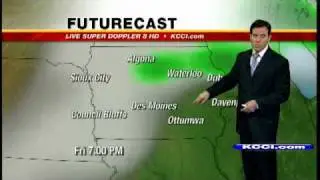 NEW Video-Cast: Cold Front Brings 30s To Iowa