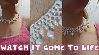 Mindful Beading Magic: Relaxing Necklace Creation