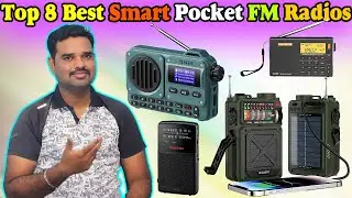 ✅ Top 8 Best Pocket FM Radio In India 2024 With Price |Smart FM Radio Review & Comparison