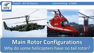 Why Do Some Helicopters Have No Tail Rotor? Helicopter Main Rotor Configurations
