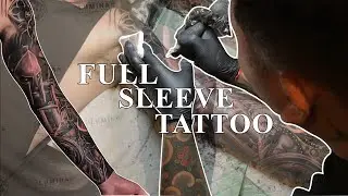 GREEK MYTHOLOGY STYLE SPARTAN TATTOO - FULL SLEEVE TATTOO
