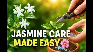 How to Grow Jasmine Like a Pro 🌸 Ultimate Care, Pruning & Flower Boost Guide #Flowers #jasmine