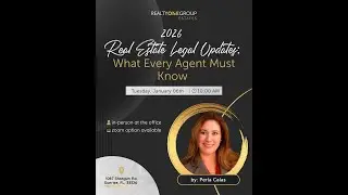 2026 Real Estate Legal Updates: What Every Agent Must Know by Perla Calas