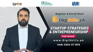 Startup Strategies and Entrepreneurship | DigiSkills.pk Free Course