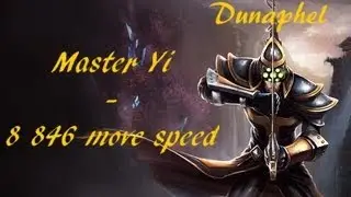 Master Yi 8 846 move speed