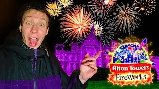 ALTON TOWERS FIREWORKS VLOG 2021