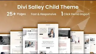 Salley Intro Video - Divi Awesome