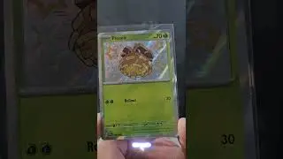 Эта блестящая карточка идеально подошла к альбому #pokemoncards #paldeanfates #shorts