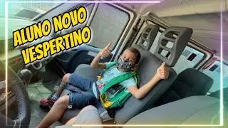 Aluno Novo na Van Escolar Período Vespertino / Vanzinha Tio Wilson