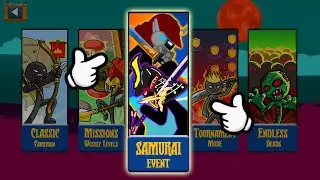 HUGE UPDATE NEW SKILL  SAMURAI VS  GIANT BOSSES LV999999 | STICK WAR LEGACY MOD - HACK | FINAL BOSS