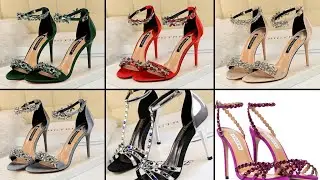 Very Attractive and stylish high heels sandals party wear high heels for girls Design 2021