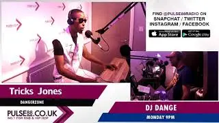 Tricks Jones Dangerzone Showcase Pulse88 Radio with Dj Dange