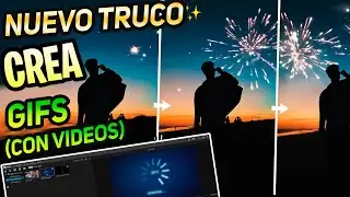 NUEVO TRUCO⚡ C&oacute;mo CREAR GIF con VIDEOS 2021 / M&aacute;ximo PROGRAMA EDITA TODO!