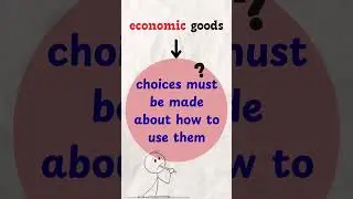 Economics Goods vs Free Goods #shorts #education #economics