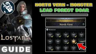 Lead Forest Boar Monster Location in Lost Ark | North Vern Locations Guide