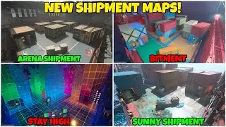 The NEW SHIPMENT MAPS in Call of Duty!(Map Comparison)
