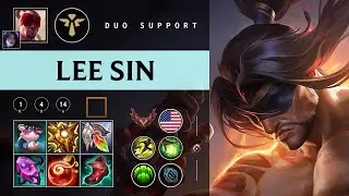 Lee Sin Support vs Alistar - NA Grandmaster Patch 26.02