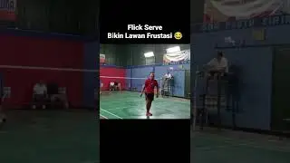 Flick Serve #badminton #short #shorts #shortvideo #kevinsanjaya #bwfworldtour #indonesia #tarkam