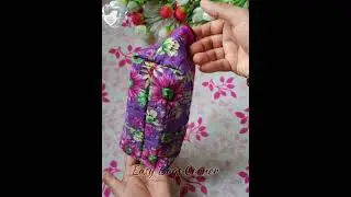 Diy Easy Pencil Pouch Making at Home✏️/Quick & Easy Sewing Tips & Tricks🫰🏻/ #sewing #viral #diy
