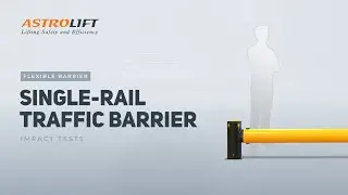 Single-rail Flexible Warehouse Traffic Barrier | Impact Tests