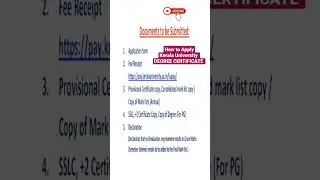 How to Apply Kerala University Degree certificate