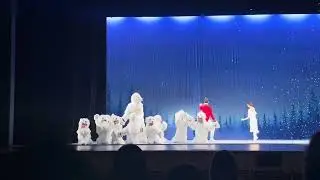 Polar bear dance - the Nutcracker by Winnipeg Goh Ballet 2024 December 22 evening Rehearsal.