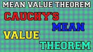 BSc 2nd || Lagranges Mean Value Theorem || Cauchy Mean Value Theorem|| Calculus -1|| #maths