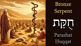 Bronze Serpent Lifted Up On A Pole - Parashat Huqqat