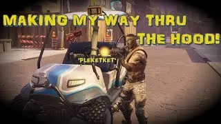MAKING MY WAY THROUGH THE HOOD...FORTNITE EDITION