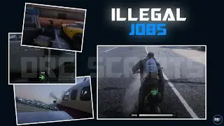 FIVEM ILLEGAL JOBS SCRIPT | FULL SHOWCASE | ADVANCED | REALISTIC