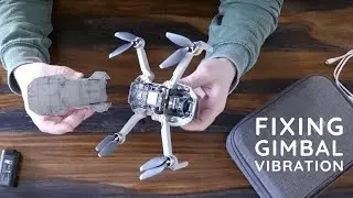 DJI Mavic Mini Easy Repair &ndash; Stuck Gimbal & Shaky Footage