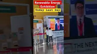 Renewable Energy India Expo (REI) Exhibition at Greater Noida | Last Day🤝#rei #renewableenergy
