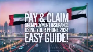How to Pay & Claim UAE Unemployment Insurance Using Your Phone 2024 | Avoid AED 400 Fine in Dubai!