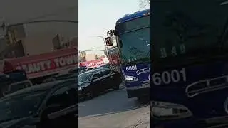 MTA: 2016 New Flyer XD60 Xcelsior Articulated 6001 Q44-SBS | 12/27/2024