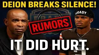 Deion Sanders Breaks Silence on Shedeur&rsquo;s NFL Draft Snub: It DID Hurt | Coach Prime Speaks Out!