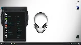 Alienware Destructor theme for Windows 10