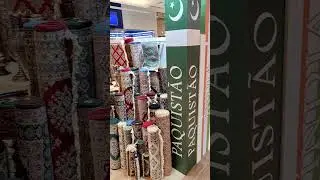 Rio sul. Rio de janeiro. Pakistan stall in Rio sul shopping mall.