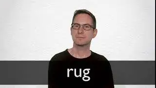 How to pronounce RUG in British English