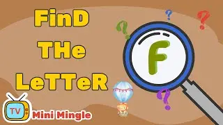 Alphabet Games | Find the Letter F | F Alphabet