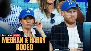 LIVE: Baseball Fans Boo Prince Harry and Meghan Markle at Dodgers&ndash;Blue Jays Game | Firstpost America