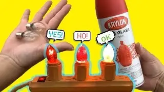 Подойдет ли аэрозольная краска для стекла?