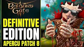 Baldur's Gate 3 Patch 8 MASSIVE | Content Preview: New Spells, Crossplay, Photo, Optimization..