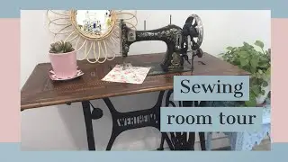 Sewing room tour/Mi cuarto de costura