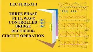 Lecture 33.1| 3 phase full wave controlled rectifier | Three phase full wave controlled rectifier |