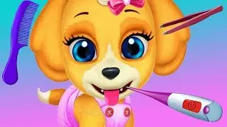 Fun Pet Puppy Care Games - Play My Cute Pet Puppy Dog Care Dress Up Makeover Games For Kids & Girls