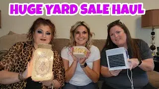 HUGE YARD SALE HAUL WITH FEFE AND KRICKY