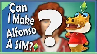 Can I make Alfonso Into A Sim? ACNH - SIMS 4 CAS no CC